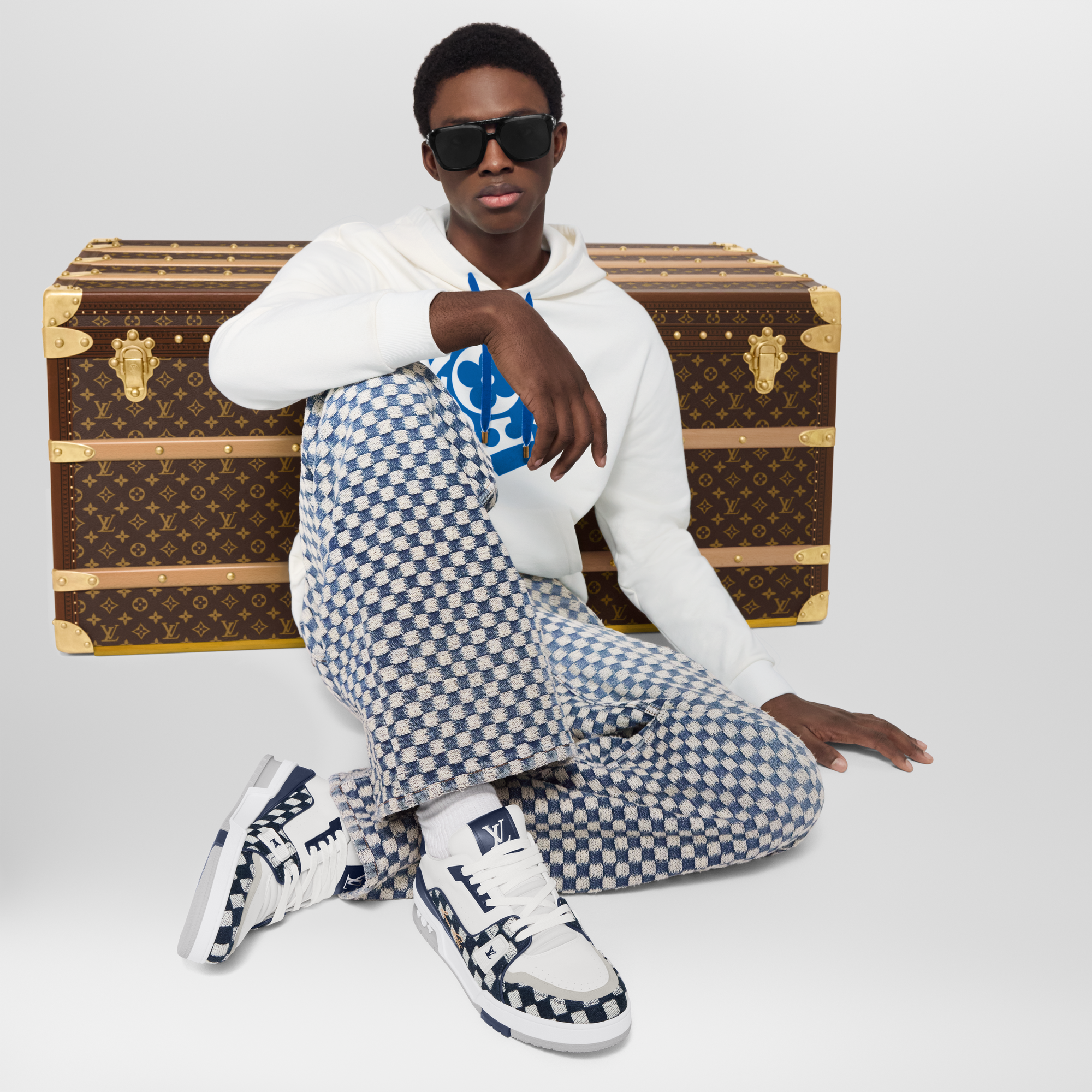 LV Trainer Sneaker  in Men's Shoes Sneakers collections by Louis Vuitton (Product zoom)